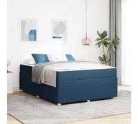 Gecheer sommier,lit escamotable Cadre de lit Autre Bleu 160 x 200 cm Tissu