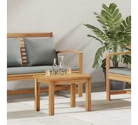 Gecheer Table Basse en Teck Moderne - Design Épuré et Pratique pour Extérieur Modèle YJX1010ZJ-42002301FR