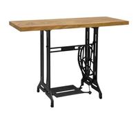 Gecheer Table Console avec Machine à Coudre 110x40x75 cm, Meuble d’entrée Table de Bout de Canapé pour Salon, Entrée, Couloir ou Salle à Manger