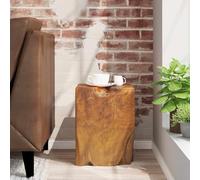 Gecheer Tabouret en Teck Massif Unique | Handmade | Style Rustique | 30x30x40 cm Modèle YJXZJ-243469FR