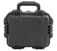 Gecheer Valise de Vol Portable Noir 30x24,5x12,5 cm PP, Valise de Protection Malette de Protection pour Outils idéale pour Voyager Transporter