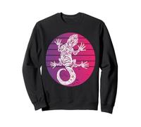 Gecko aux Doigts dorés Gecko à crête Reptile Lézard Animal Sweatshirt