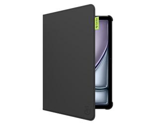Gecko Covers - Étui/Coque fabriqué en Peau de Cactus Compatible avec iPad Air 11 (M4 2026 / M3 2025 / M2 2024) - Fonction Veille/Réveil - Noir