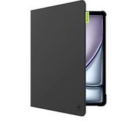 Gecko Covers - Étui/Coque fabriqué en Peau de Cactus Compatible avec iPad Air 13 2025 (2nd Gen) / Air 13 2024 (1st Gen) - Fonction Veille/Réveil - Noir