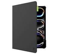 Gecko Covers - Étui/Coque fabriqué en Peau de Cactus Compatible avec iPad Pro 13 (2025/2024) M5 / M4 - Fonction Veille/Réveil - Noir