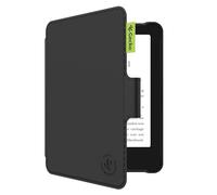 Gecko Covers - Étui/Coque fabriqué en Peau de Cactus Compatible avec Kobo Clara Colour/Kobo Clara BW/Tolino Shine Color - Fonction Veille/Réveil - Noir