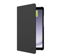 Gecko Covers - Étui/Coque fabriqué en Peau de Cactus Compatible avec Samsung Galaxy Tab A9 - Fonction Veille/Réveil - Noir