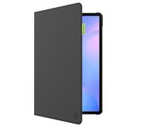 Gecko Covers - Étui/Coque fabriqué en Peau de Cactus Compatible avec Samsung Galaxy Tab S10 FE Plus - Fonction Veille/Réveil - Noir