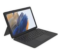 Gecko Covers Housse pour Samsung Galaxy Tab A8 - Keyboard Cover 2.0 - QWERTZ Gris G