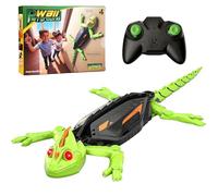 Gecko d'escalade mural avec télécommande et lumières LED pour enfants, cadeaux d'anniversaire électriques pour garçons et filles