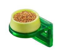 Gecko Food Dish - Détachable Feeder Bowl, Terrarium Water Container with Durable Build, Pet Accessory with Easy Clean, Equipment, Reptile Care Gear for Chameleon Lizard Iguanas Amphibian Small Animal