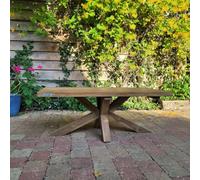 Gecko Jardin Table Basse en Teck recyclé Conceptual