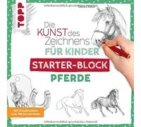 Gecko Keck Die Kunst des Zeichnens für Kinder Starter-Block - Pferde: Mi (Poche)