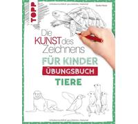 Gecko Keck Die Kunst des Zeichnens für Kinder Übungsbuch - Tiere: Mit ge (Poche)