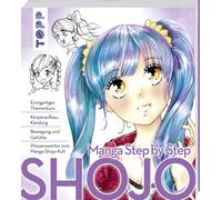 Gecko Keck Manga Step by Step Shojo: Körperaufbau, Kleidung, Bewegung un (Poche)