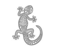 Gecko Matrices de découpe pour scrapbooking Big Shot/Cricut Cuttlebug et autres machines à découper