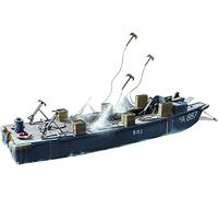 Gecko Models - Maquette Bateau Rangers Landing Craft Assault (lca) W/Grappling Hook Rocket Launchers 35gm0090| 1:35