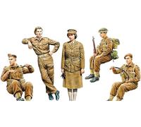 Gecko Models - WWII British Army Truck Driver Setmaquette Figurine WWII British Army Truck Driver Set 35gm0007| 1:35 Figurine Miniature