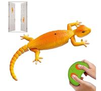 Gecko Qui Grimpe Sur Les Télécommande Rechargeable Réaliste Deux Modes | Jouet Robot Gecko Grimpant Pour Pour Les Du Préscolaire Et De La Maternelle, Garçons Et Filles, Fils Et