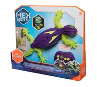 Spin Master – Gecko radiocommandé Hex Bots – Phosphorescent, rampe murs et sol, USB – 4+ ans
