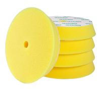 Gecko Tampon de Coupe Dure (Jaune) 80 mm - 5 pcs - Plateau de Support 75 mm