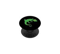 Gecko Vert PopSockets PopGrip Adhésif