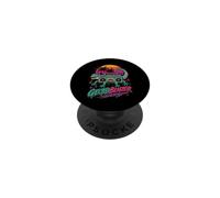 Geckoblaster Retro Gecko Boombox Music Années 80 PopSockets PopGrip Adhésif