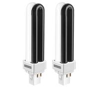 GeckoMan 15W Ampoules de Remplacement pour Anti Moustique Extérieur, 2-Pack