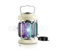 GeckoMan Spectre Hybride Interrupteur Etanche Lampe Anti Moustique Exterieur et Interieur Lampe Anti Mouche Tue Mouche Electrique Attrape Piege a Mouche Appareil Anti Guepe Moucherons Insectes