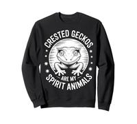 Geckos à crête Animaux Esprits drôles Gecko crête Sweatshirt