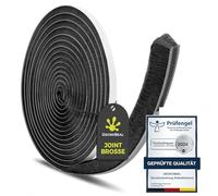 GeckoSeal 6 m Joint Brosse, 9 mm (L) x 5 mm (é) Joint Porte Coulissante Autocollante, Anti-poussière, Anti-vent, Réduction du Bruit, Joint Pour Fenetre Coulissante Pour Portes, Fenêtres - Gris