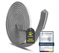 GeckoSeal Joint Brosse 6 m(L) x 9 mm(L) x 15 mm(é), Joint Porte Coulissante Autocollante, Anti-poussière, Anti-vent, Réduction du Bruit, Joint Pour Fenetre Coulissante Pour Portes, Fenêtres