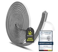 GeckoSeal Joint Brosse 6 m(L) x 9 mm(L) x 9 mm(é), Joint Porte Coulissante Autocollante, Anti-poussière, Anti-vent, Réduction du Bruit, Joint Pour Fenetre Coulissante Pour Portes, Fenêtres