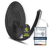 GeckoSeal Joint Brosse 6m(L) x 9mm(L) x 9mm(é), Joint Porte Coulissante Autocollante, Anti-poussière, Anti-vent, Réduction du Bruit, Joint Pour Fenetre Coulissante Pour Portes, Fenêtres