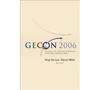Gecon 2006 - Proceedings Of The 3rd International Workshop On Grid Economics And Business Models