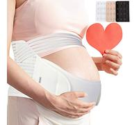 GECONLE Ceinture Grossesse Ceinture de maternité Lombaire Dos Abdominal Support pour Femme Enceinte SPD & PGP
