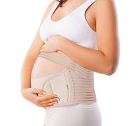 GECONLE Ceinture Grossesse Ceinture de maternité Lombaire Dos Abdominal Support pour Femme Enceinte SPD & PGP