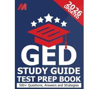 GED Study Guide - GED Test Prep Book - GED Practice Book - 500+ Test Questions GED for All Subject