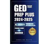 Ged Test Prep Plus 2024-2025 All Subjects