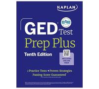 GED Test Prep Plus, Tenth Edition (2026): Includes a Diagnostic Pretest, 2 Full Length Practice Tests, 1000+ Practice Questions, and 60+ Online Videos
