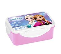 Geda 13594 Reine de Neiges Anna/Elsa Boîte à Pain Plastique Multicolore 16 x 9 x 6,5 cm