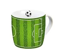Geda Labels 12143 Tasse en porcelaine Motif champ de jeu Blanc 30 cm