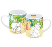 GEDA LABELS GmbH Tasse à colorier Benjamin Blümchen 250 ml