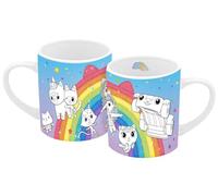 GEDA LABELS GmbH Tasse à colorier Gabby's Dollhouse 250 ml