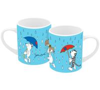 GEDA LABELS GmbH Tasse à colorier Janosch Regen 250 ml