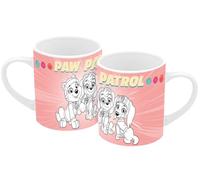 GEDA LABELS GmbH Tasse à colorier Paw Patrol Girl Pup Power, 250 ml