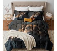 GEDAEUBA Couette Imprimée 200x200 Berger Allemand