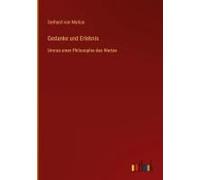 Gedanke Und Erlebnis