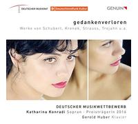 Gedankenverloren/Oeuvres pour Voix et Piano