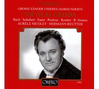 Gedda, Nicolai (ténor) - Oeuvres de Bach, Schubert, Fauré & Poulenc